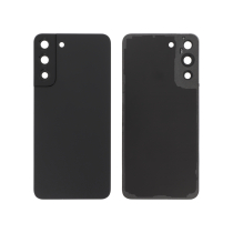 Achterglas zwart Galaxy S22+ (S906B) (zonder logo)