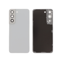 Achterglas wit Galaxy S22 (S901B) (zonder logo)