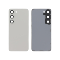 Achterglas crème Galaxy S23 (S911B) (zonder logo)