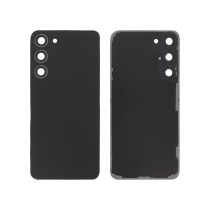 Achterglas zwart Galaxy S23+ (S916B) (zonder logo)