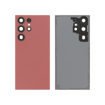 Achterglas rood Galaxy S23 Ultra (S918B) (zonder logo)