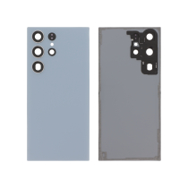Achterglas hemelsblauw Galaxy S23 Ultra (S918B) (zonder logo)