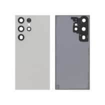 Achterglas crème Galaxy S23 Ultra (S918B) (zonder logo)