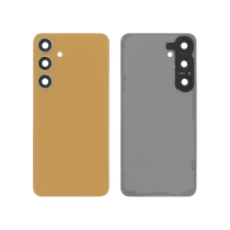Achterglas oranje Galaxy S24+ (S926B) (zonder logo)