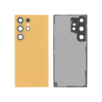 Achterglas oranje titanium Galaxy S24 Ultra (S928B) (zonder logo)
