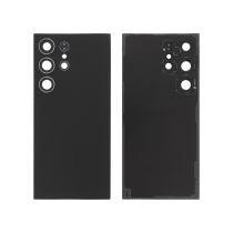 Achterglas zwart titanium Galaxy S24 Ultra (S928B) (zonder logo)