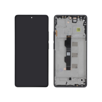 Compleet scherm zwart Redmi Note 13 Pro 4G (met frame)