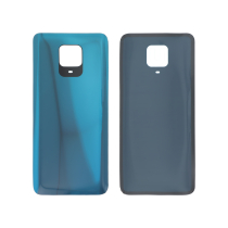 Achterglas blauw Redmi Note 9S (zonder logo)