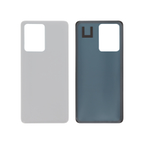 Achterglas wit Redmi Note 12 Pro+ (zonder logo)