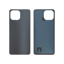 Achterglas zwart Xiaomi Mi 11 Lite (zonder logo)