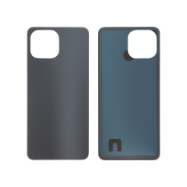 Achterglas zwart Xiaomi Mi 11 Lite 5G (zonder logo)