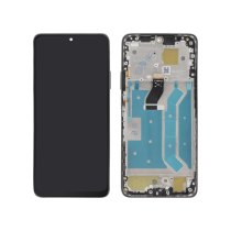 Compleet scherm zwart Huawei Nova 12i (met frame)