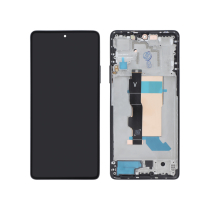 Compleet scherm zwart Poco F5 (met frame) (ReLife)