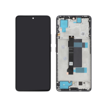 Compleet scherm zwart Poco X6 (met frame) (ReLife)