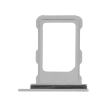 Simkaarthouder wit titanium iPhone 16 Pro/16 Pro Max