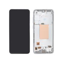 Compleet scherm zilver Galaxy S24 FE (S721B) (met frame)