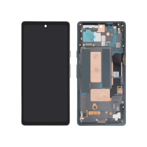 Compleet scherm zwart OLED Google Pixel 7a (met frame)
