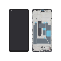 Compleet scherm zwart Realme 9 4G (met frame) (ReLife)