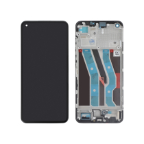 Compleet scherm zwart OLED Realme 10 4G (met frame)