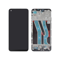 Compleet scherm zwart Realme 10 4G (met frame) (ReLife)