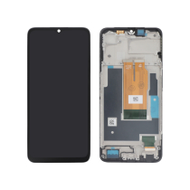 Compleet scherm zwart Realme 10 5G (met frame) (ReLife)