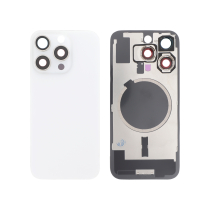 Achterglas wit titanium iPhone 16 Pro (met MagSafe) (zonder logo)