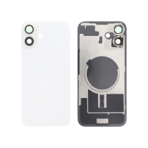 Achterglas wit iPhone 16 Plus (met MagSafe) (zonder logo)