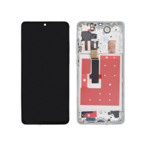 Compleet scherm wit OLED Huawei P30 Pro (met frame)