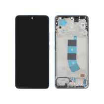 Compleet scherm blauw OLED Redmi Note 13 4G (met frame)