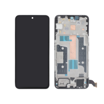 Compleet scherm zwart Nothing CMF Phone 1 (met frame) (ReLife)