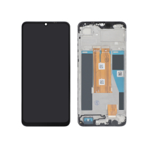 Compleet scherm zwart Realme C61 (met frame)