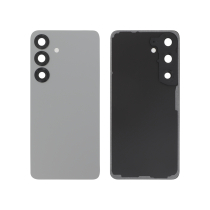 Achterglas donkerzilver Galaxy S25 (S931B) (zonder logo)