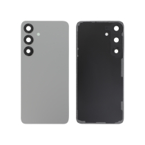 Achterglas donkerzilver Galaxy S25+ (S936B) (zonder logo)