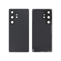 Achterglas zwart titanium Galaxy S25 Ultra (S938B) (zonder logo)