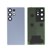 Achterglas zilver-blauw titanium Galaxy S25 Ultra (S938B) (zonder logo)