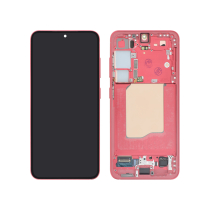 Compleet scherm koraalrood Galaxy S25 (S931B) (met frame) (ReLife)