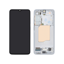 Compleet scherm donkerzilver Galaxy S25 (S931B) (met frame) (ReLife)