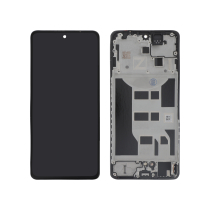 Compleet scherm zwart Oppo Reno12 F 4G/5G/12 FS 5G (ReLife) (met frame)
