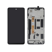 Compleet scherm zwart Oppo A80 5G (met frame) (ReLife)