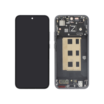 Compleet scherm zwart Oppo Reno13 5G (met frame) (ReLife)
