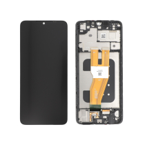 Compleet scherm zwart Galaxy A05 (A055F) (ReLife) (met frame)