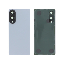 Achterglas blauw titanium + cameralens Galaxy S25 Edge (S937B) (zonder logo)