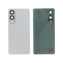Achterglas zilver titanium + cameralens Galaxy S25 Edge (S397B) (zonder logo)