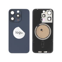 Achterglas blauw iPhone 15 Pro (Pulled A)