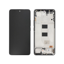 Compleet scherm zwart Redmi Note 14 5G (met frame) (ReLife)