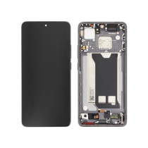 Compleet scherm zwart Poco F7 Pro 5G (met frame) (ReLife)