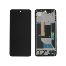 Compleet scherm zwart Realme 14T 5G (met frame) (ReLife)