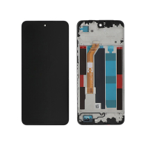 Compleet scherm zwart Realme C71/P3 Lite 4G (met frame) (ReLife)
