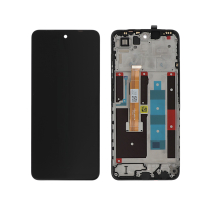 Compleet scherm zwart Realme 14X 5G/C75 5G/P3 Lite 5G (met frame) (ReLife)