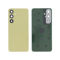 Achterglas geel Galaxy S24 FE (S721B) (zonder logo)